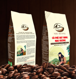 CÀ PHÊ HẠT RANG NHƯ HƯƠNG 500GR