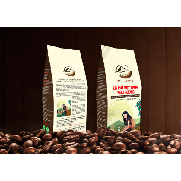 CÀ PHÊ HẠT RANG NHƯ HƯƠNG 500GR